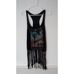 Fringe Tank Top